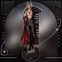 Акриловая подставка Love and Deep Space Qin Che, 16 см, карточный стенд