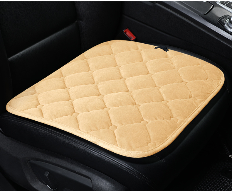 Car heating cushion winter plush non-slip cushion 5V voltage USB interface single small square cushion cross-border wholesale