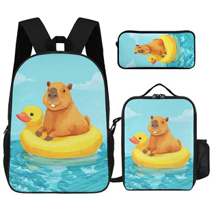 Capybara on Duck Animal�������l 17�米���Ͱ��P��3����