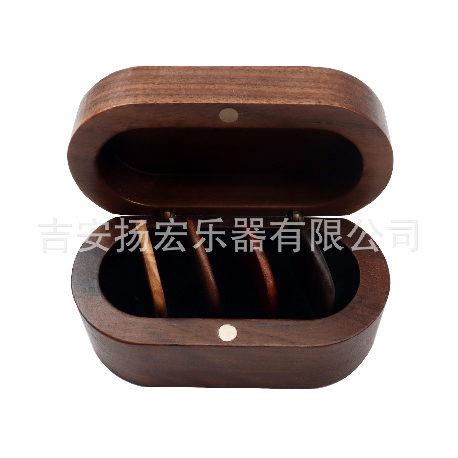 Guitarra Pick caja de almacenamiento guitarra Pick guitarra caja de madera guitarra Pick caja guitarra eléctrica Pick