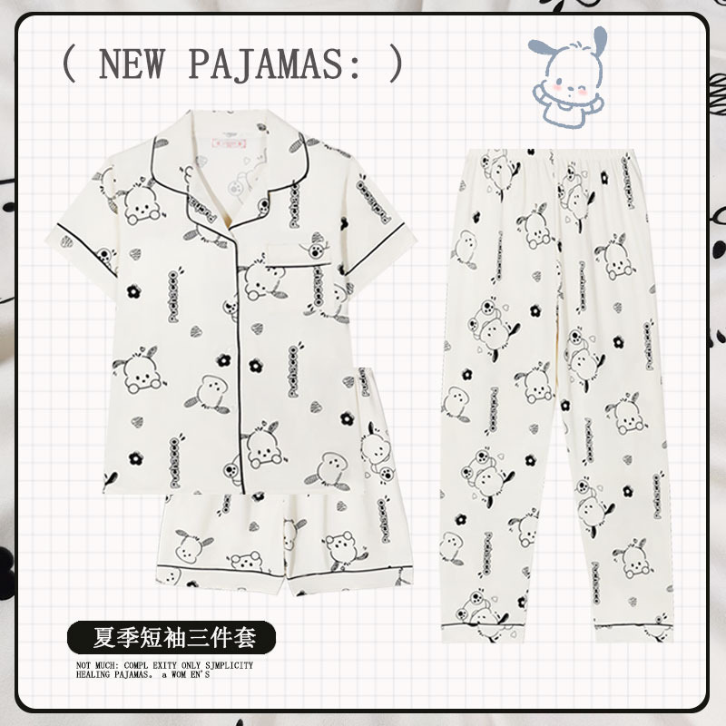 D.M-04 de tres piezas negro Pacha Dog