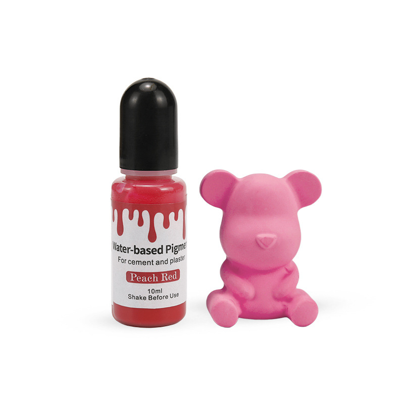 Cross border exclusive 24 color water-based pigment gypsum cement model dyeing agent water-based pig