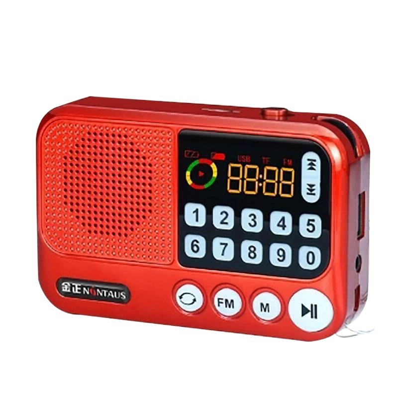 Jin Zheng S99 радио MP3 для пожилых мини стерео карта маленький динамик портативный плеер Walkman