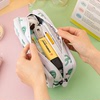 Capacious universal multilayer pencil case for elementary school students, for secondary school