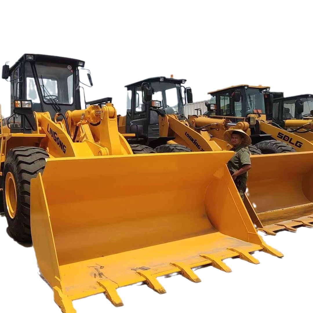 Baise de segunda mano Liu Gong 856 855 50 cargador Pro Gong 956 953 exportación de carretillas elevadoras al extranjero