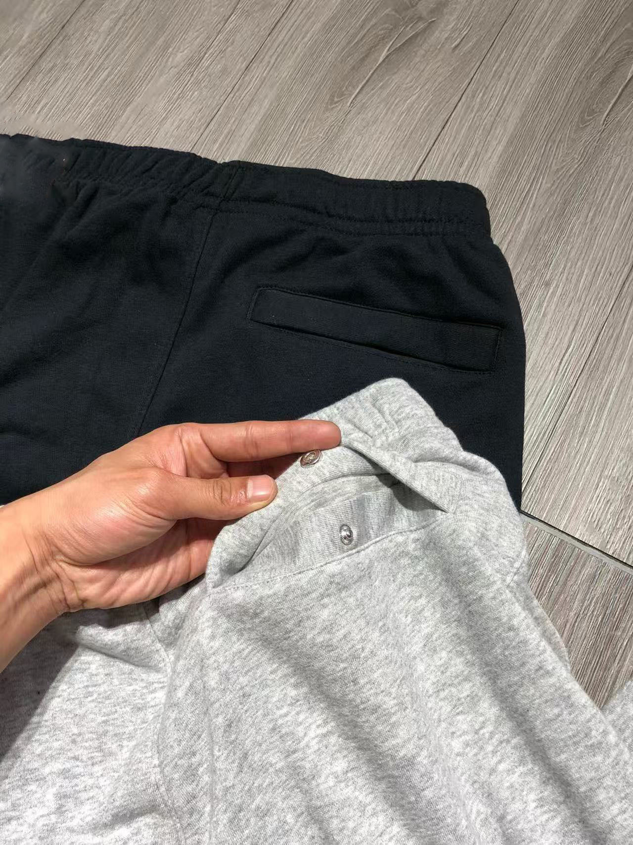 24SS deportivo casual pantalones recto entrenamiento de carreras de punto pantalones deportivos para hombres 714