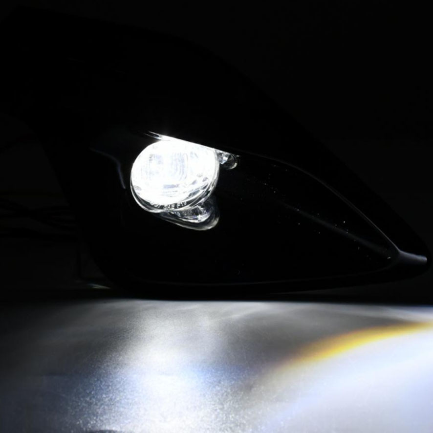Aplicable a TOYOTA 24 - ON nuevo HILUX HERACS REVO GR4 * 4LED lámpara de niebla modificada luz diurna image 4