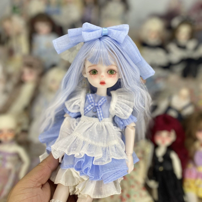 6 точек Домашний BJD30 см сустав mjd кукла Макияж кукла 3D реальный глаз девочка игрушка наряд кукла