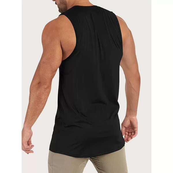 H 12802 Quick Dry Loose Fit Men's Tank Top Loose Sports Vest