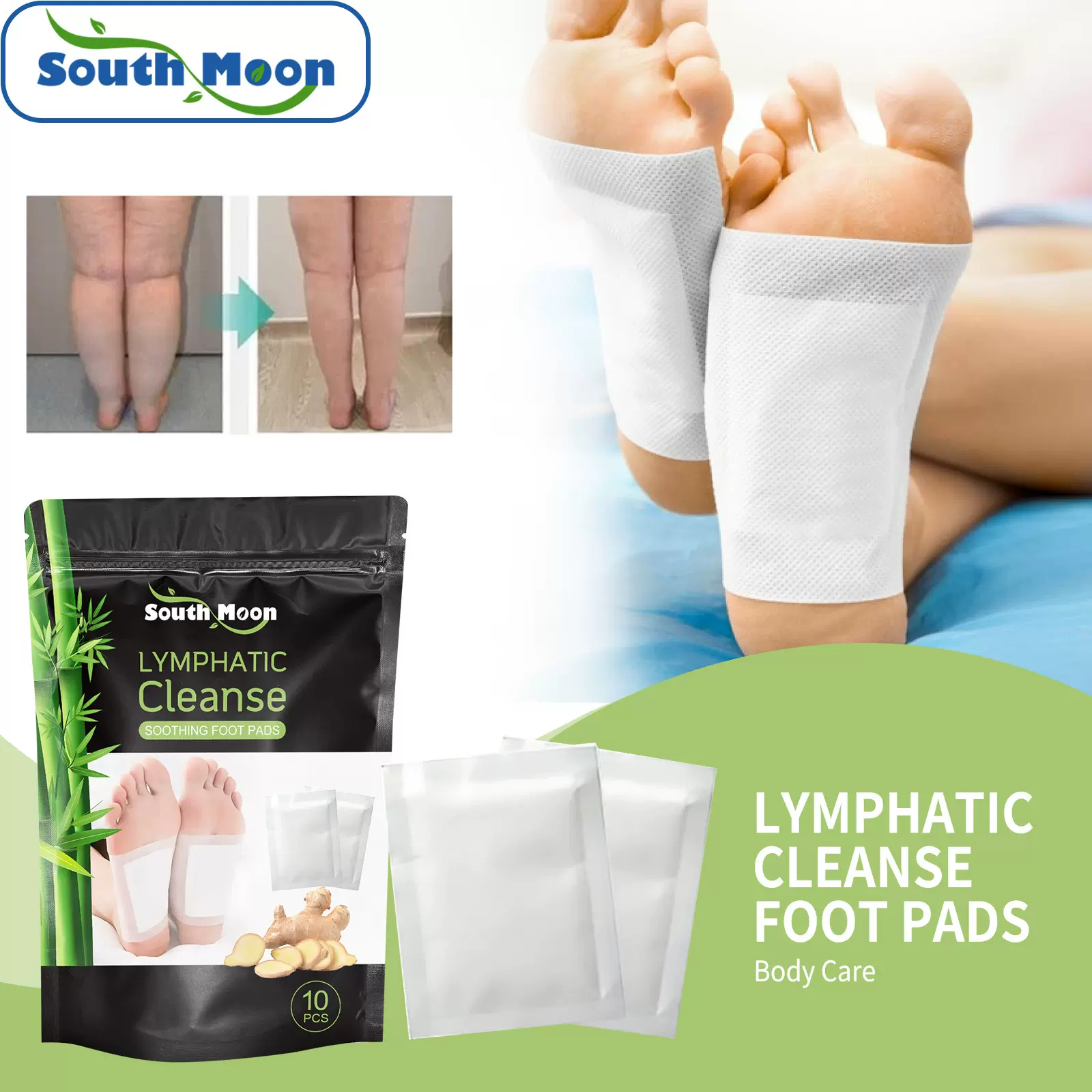 South Moon 清洁足贴 深层清洁足部驱湿纤体塑形身体保健护理贴片