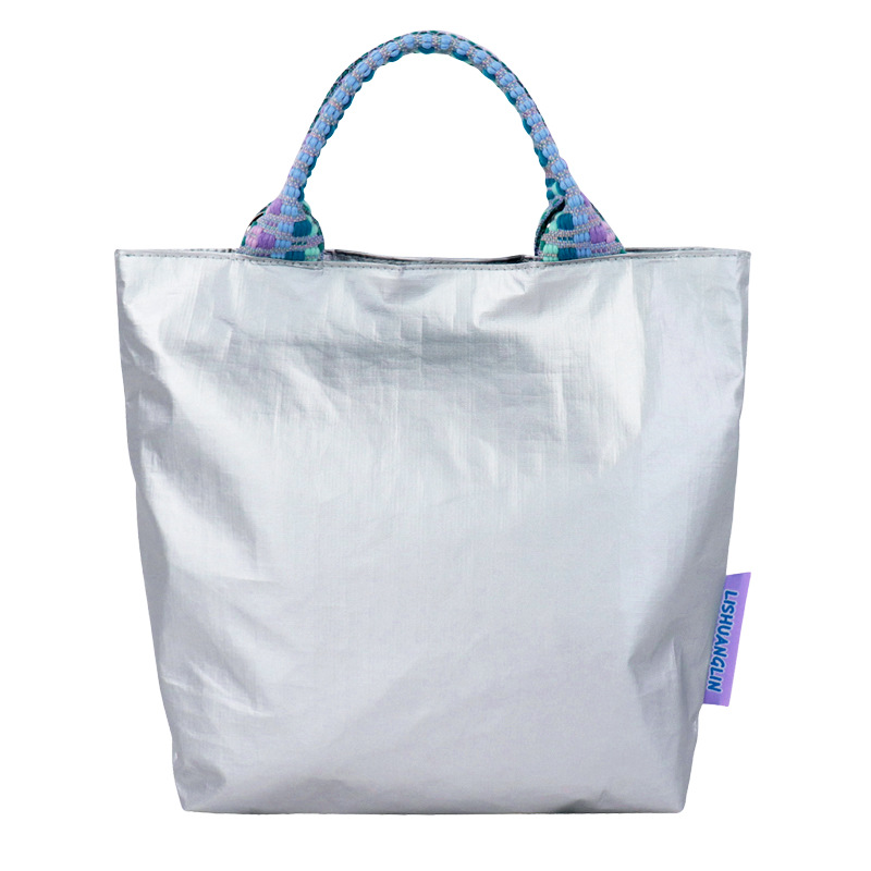 Custom Crossbody Tote Bag 2026 New Arrival Women's Shoulder Messenger Bag With Woven Strap Lightweight Commuter Handbag - Thumbnail 2