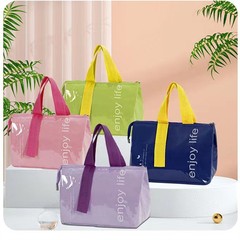 ドーパミンランチバッグオフィスワーカー大容量ランチバッグ断熱バッグ肥厚アルミ箔アウトドアキャンプピクニックバッグ