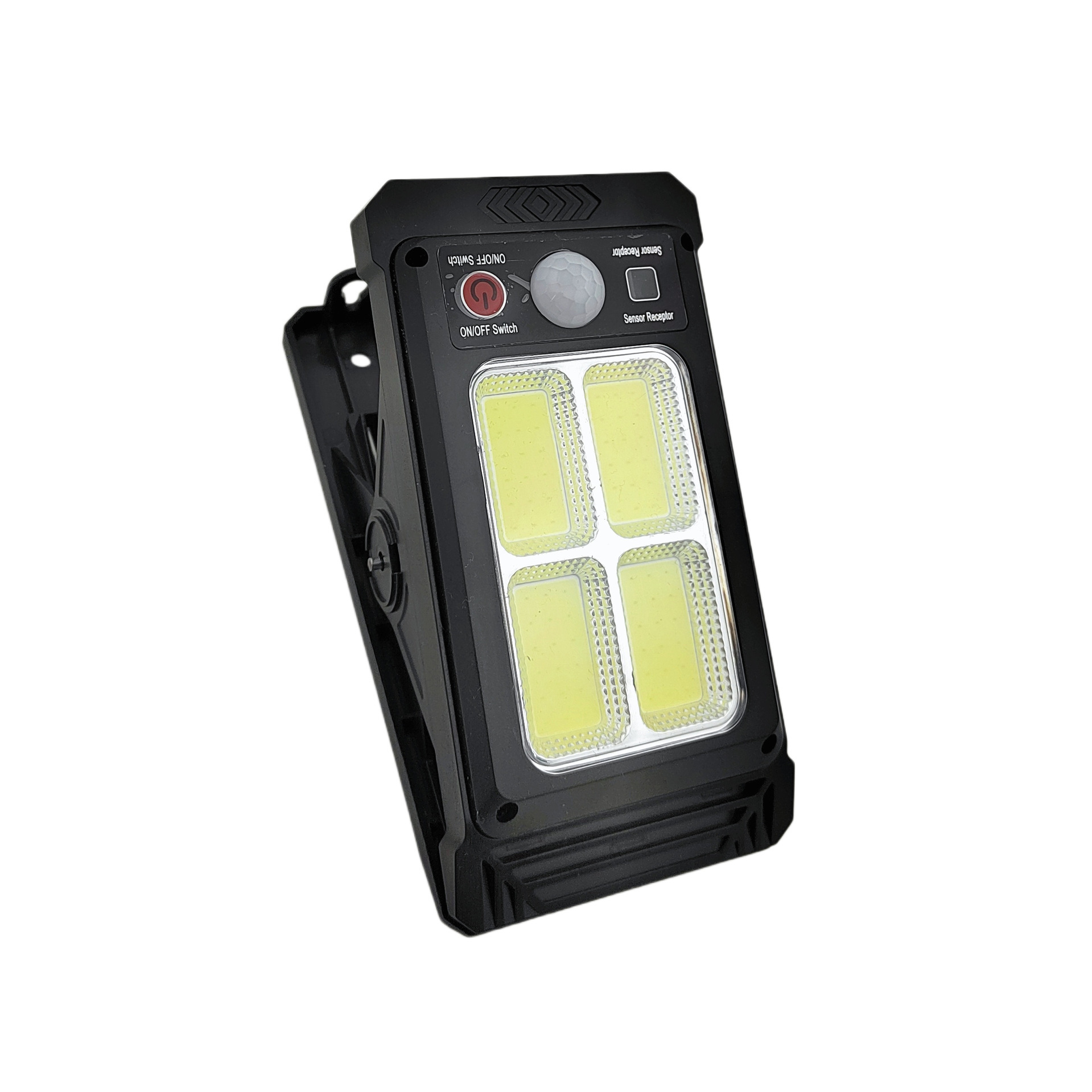 Luz solar transfronteriza con clip para jardín, luz LED recargable por USB, iluminación exterior, estilo pastoral, redonda, súper brillante