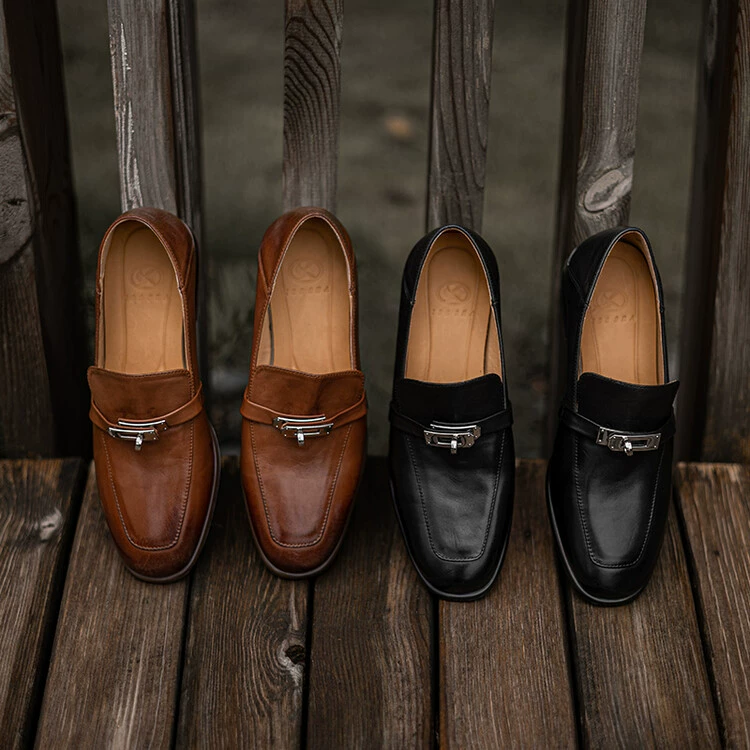 Demi-season lock for leather shoes, loafers, low shoes, footwear
