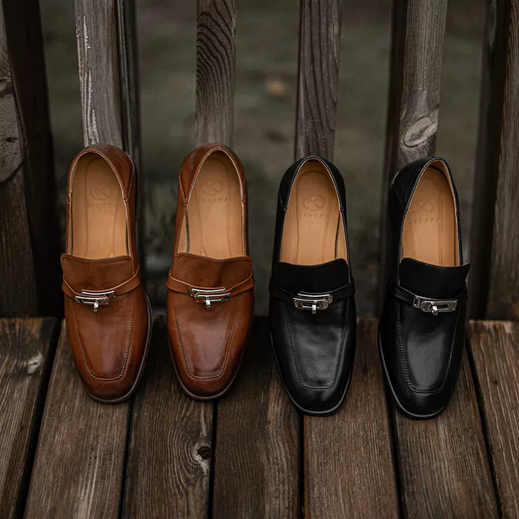 Demi-season lock for leather shoes, loafers, low shoes, footwear