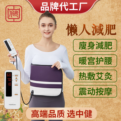 Dynatek Far Infrared shock Hot heating Warm house Waist massage belt Shaping Lose weight belt cosmetology instrument