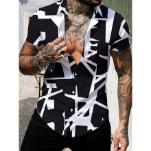 K 69893 Hawaiian Print Shirt ������ӡ�������羳����ͨ��