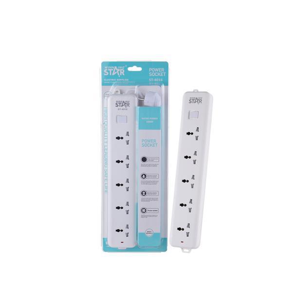 Winning Star跨境专供 独立拨动总开关办公室排插多功能通用插座