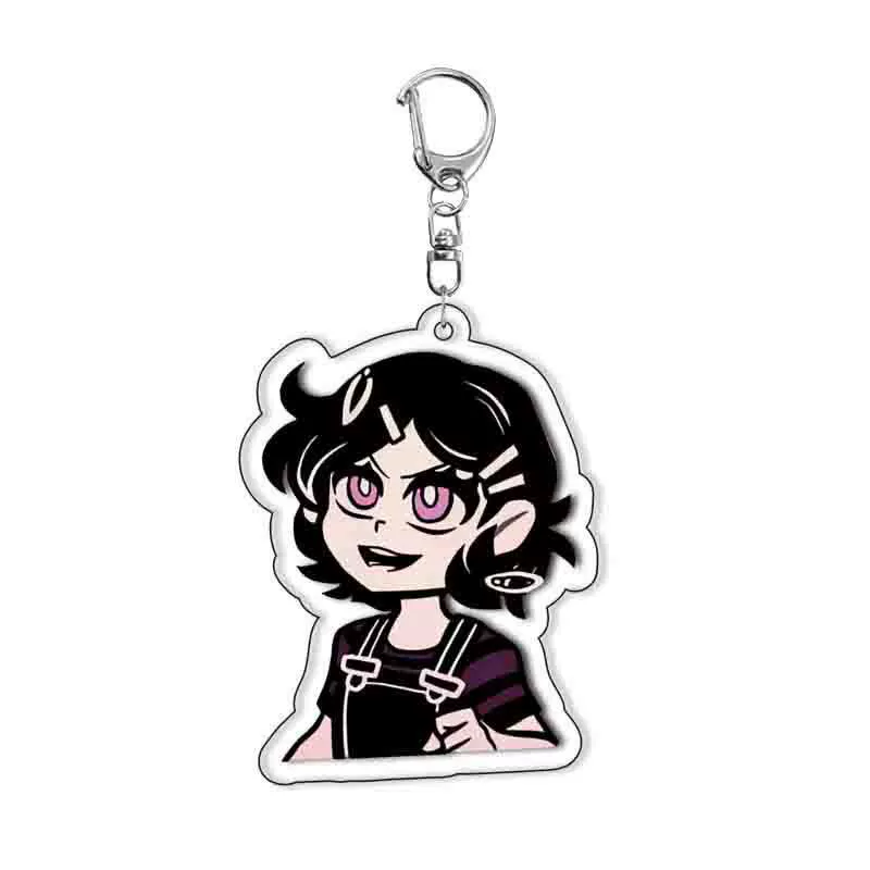 Acrylic double-sided keychain, cute pendant, (Physicals), DIY