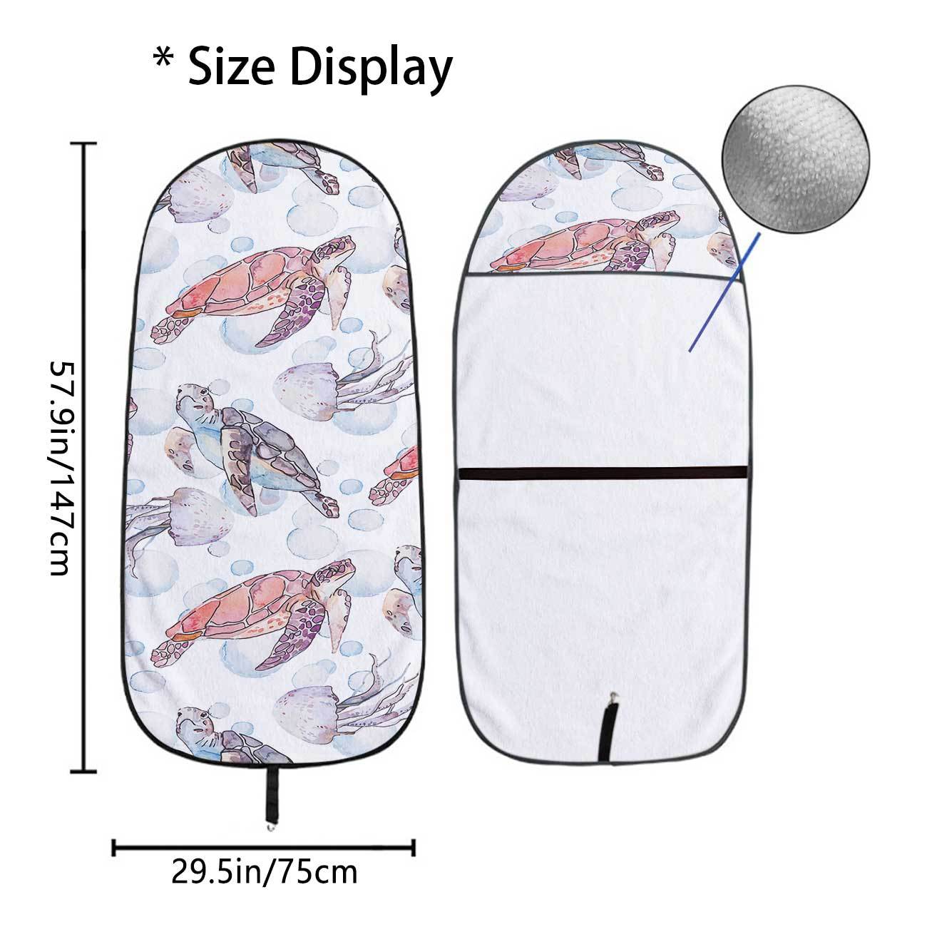 Marine seat towel cover front seat protector suitable for gym and exercise, universal for all seasons and car use