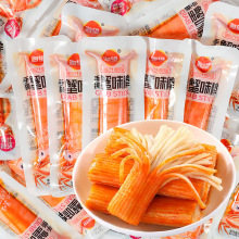 望手撕蟹味棒鱼糜蟹柳蟹味卷蟹味棒海鲜零食特产小吃特产小包装
