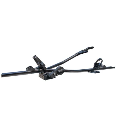 Universal car and SUV bicycle rack, roof-mounted bicycle rack, luggage rack, vehicle-mounted rack, bicycle balance rack (Car bike rack) - new-black-model-no-drilling-required