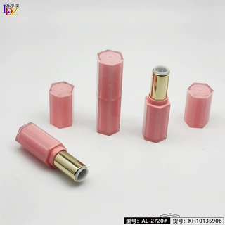 口红管6角透明含注口红口蜡管润唇管口径12.1mm口红蜡润唇空管
