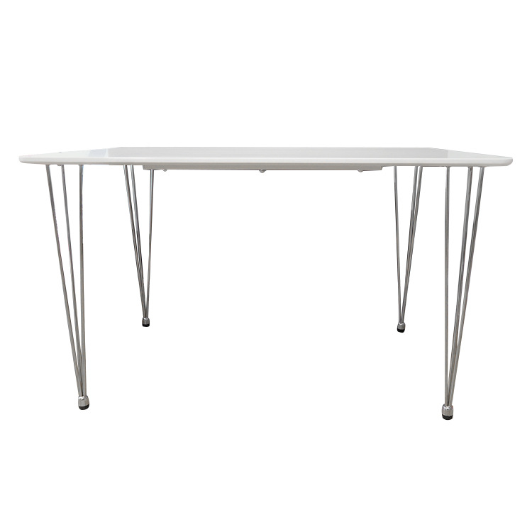 mesa de café mesa de exportación de lujo ligero diseñador nórdico moderno simple rectangular mesa de comedor casera