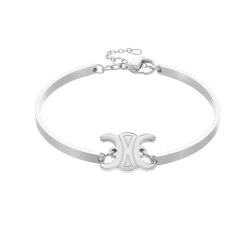 凯旋门手镯女年新品欧美ins小众设计法国轻奢金色手链手饰品