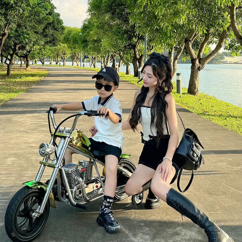 Storm Rider Children's Electric Motorcycle Kids Electric Car Baby Car Baby Large Harley Motorcycle Toy Car
