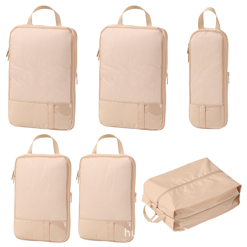T400 six-piece set-wood peach powder
