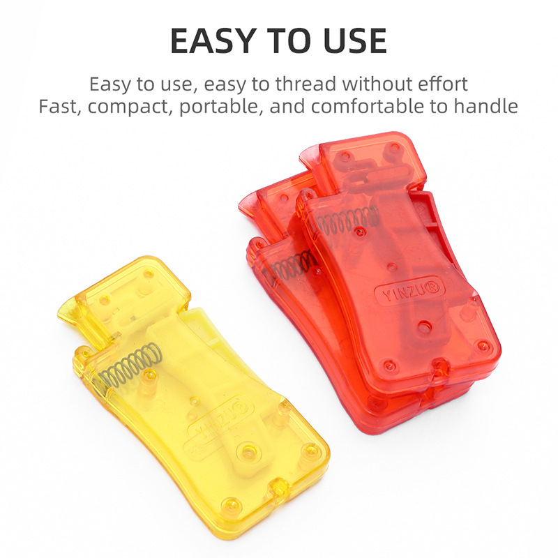 Tipo de pistola enhebrador de aguja rápido accesorios de costura manual enhebrador automático para ciegos