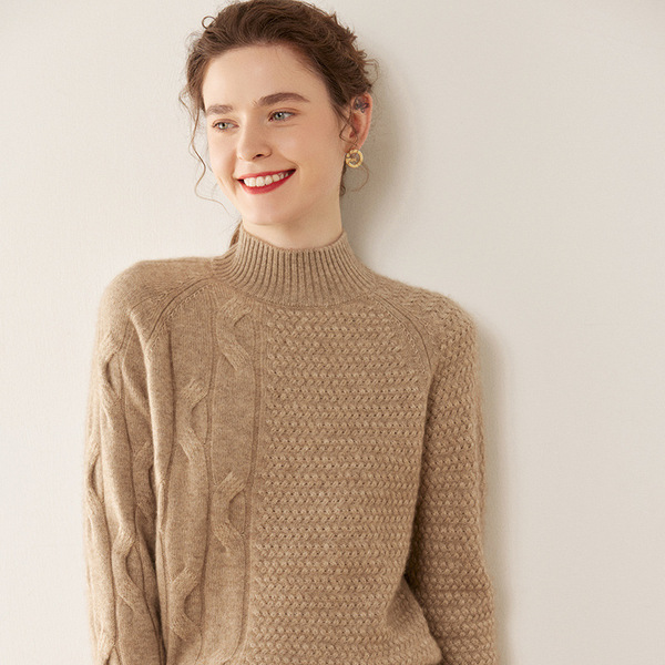 Woolen demi-season sweater