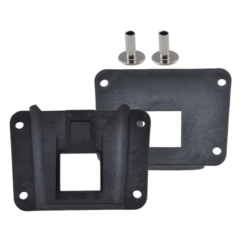 Accesorios de tela pequeña adaptador de Nariz de cerdo nariz de cerdo bolsa titular de la tarjeta hebilla bolsa de coche rack frontal titular de la tarjeta bolsa de bicicleta hebilla