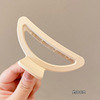 Brand big crab pin, shark, hairgrip, advanced hair accessory, South Korea, simple and elegant design, high-quality style