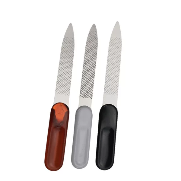Manicure File Fuse Strip Household Nail Shop Special Nail File Strip Stainless Steel Nail File Polishing Tool