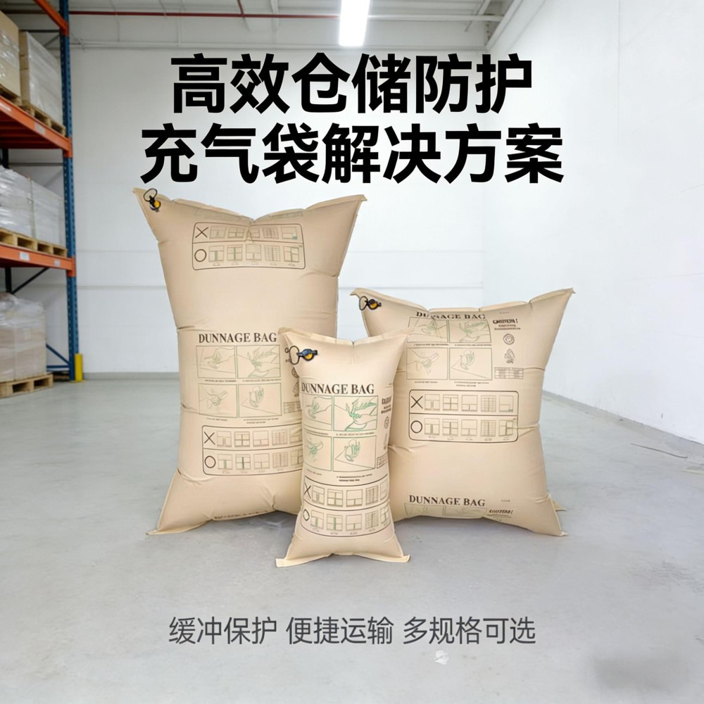 Thickened Container Inflatable Bags, Gap-Filling Anti-Shock Cushioning Bags, Transport Anti-Collision Airbag Bags, Ready for Immediate Delivery