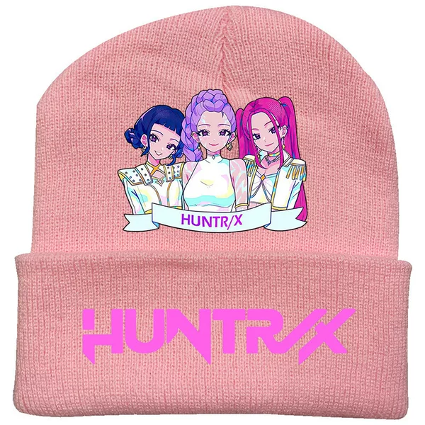 Kpop Peripheral Knitted Hats, Autumn and Winter Adult Fleece Hats, Outdoor Warm Woolen Hats, Couple Hats