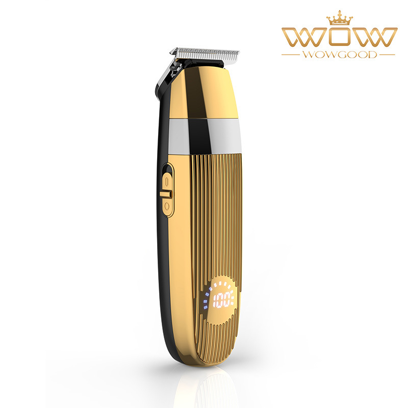 Cortadora de cabello profesional con pantalla LCD, recargable