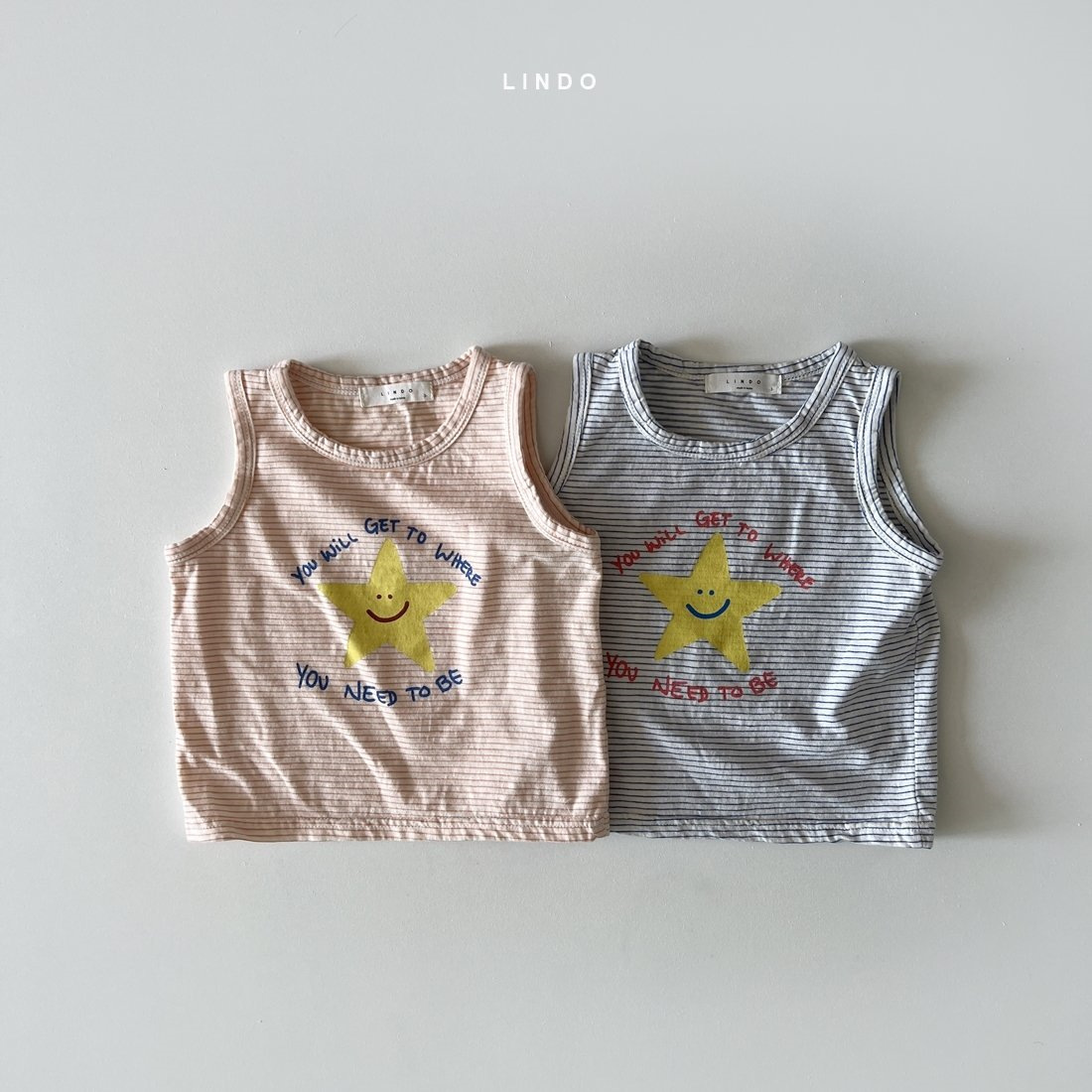 【Liquidación】Chaleco a rayas para bebé, camiseta fina sin mangas de verano para bebé, chaleco de algodón puro para niños