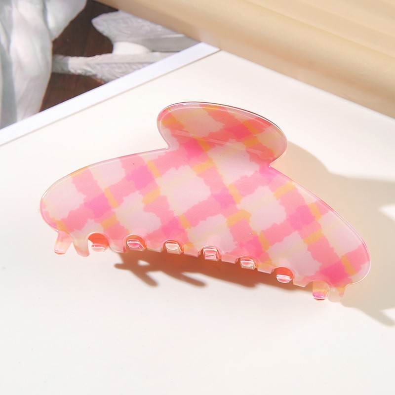 Women's Gender Elegant Women's Lattice PVC Hair Claws