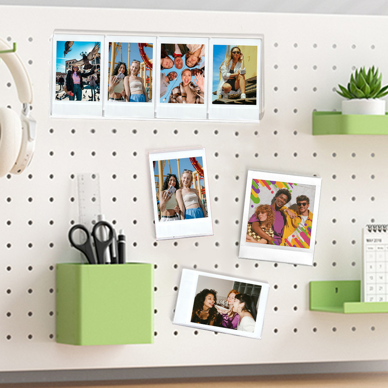 Polaroid 3inch /Sq/Wide/Polaroid/ 6inch Acrylic Magnetic Photo Frame Ins Refrigerator Magnet Cross-Border Hot Item