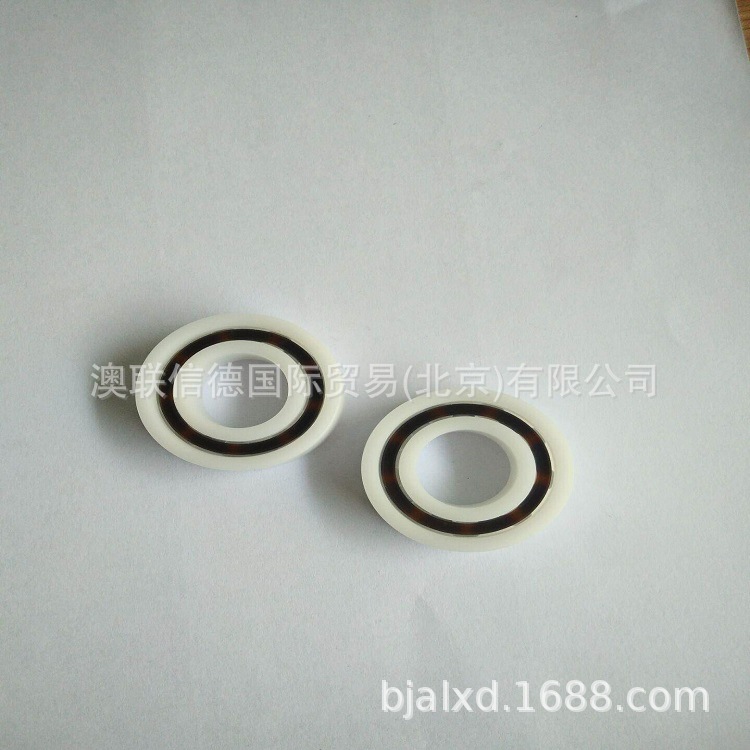 深沟球轴承HRB哈尔滨HDPE材质塑料轴承61906N 食品机械用轴承