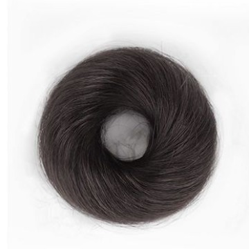 現物卸売りのお団子の頭のかつらのヘアリングのかつらは古風のつぼみの頭を包んでふわふわしています。|undefined