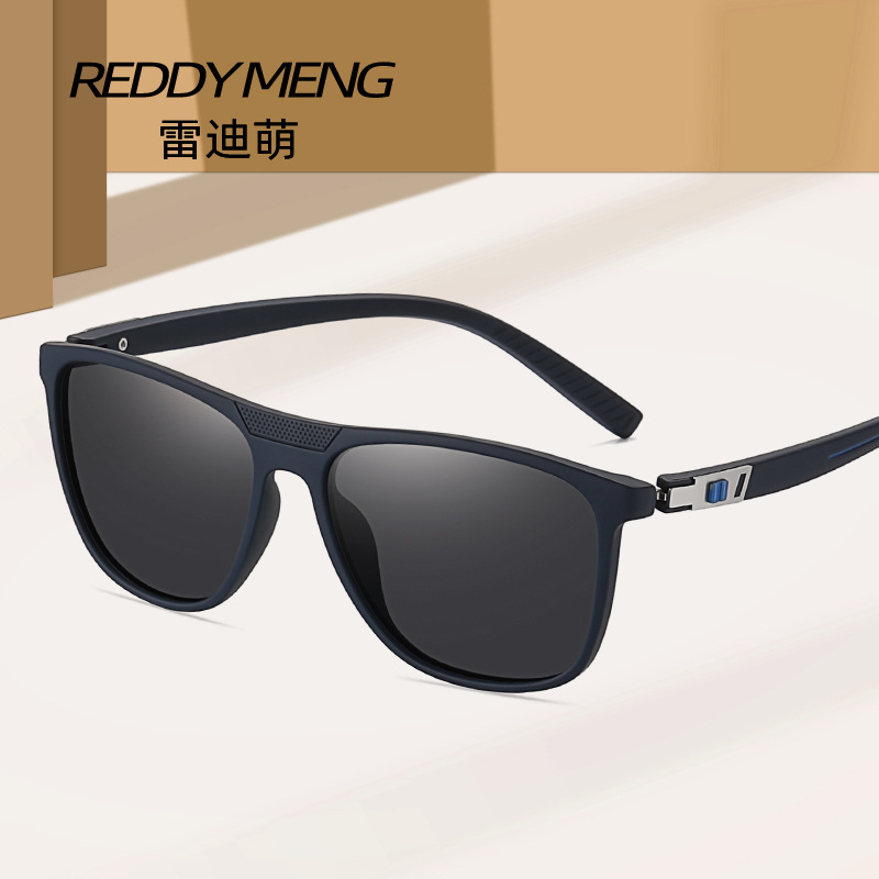 new pattern Box Pilot glasses classic Polarized protect Sunglasses Spring sunshade 1.1TAC Men&#39;s Sunglasses