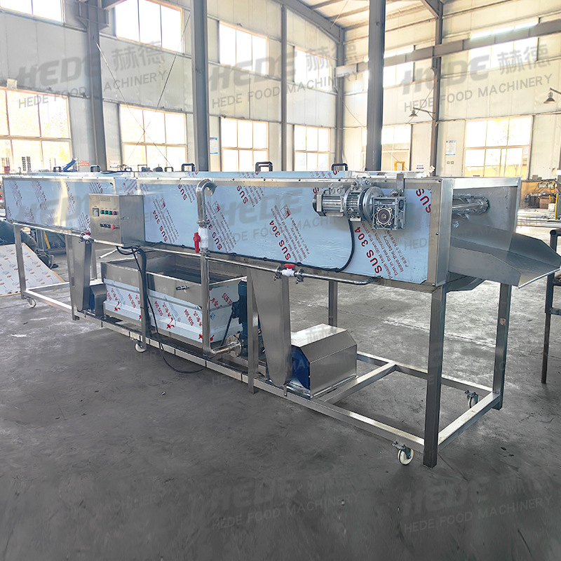 隧道式土豆泥蒸煮机 蒸汽式高温蒸煮设备 芋泥高温蒸煮机