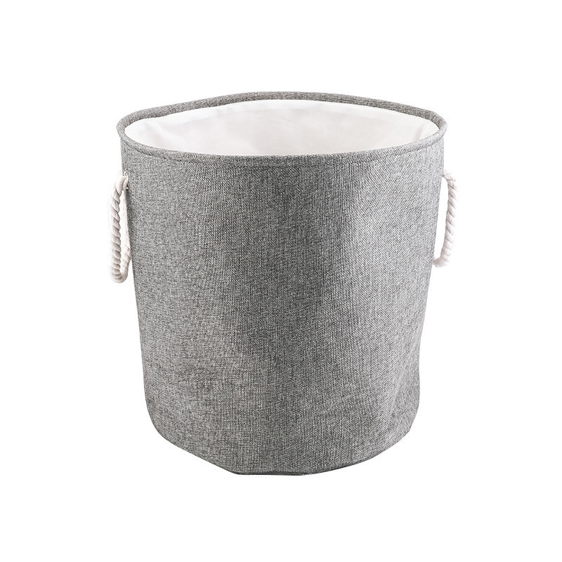Cesta de ropa sucia de tela gruesa personalizada transfronteriza gran capacidad de cesto de lavandería plegable cubo de almacenamiento de ropa sucia de dormitorio doméstico