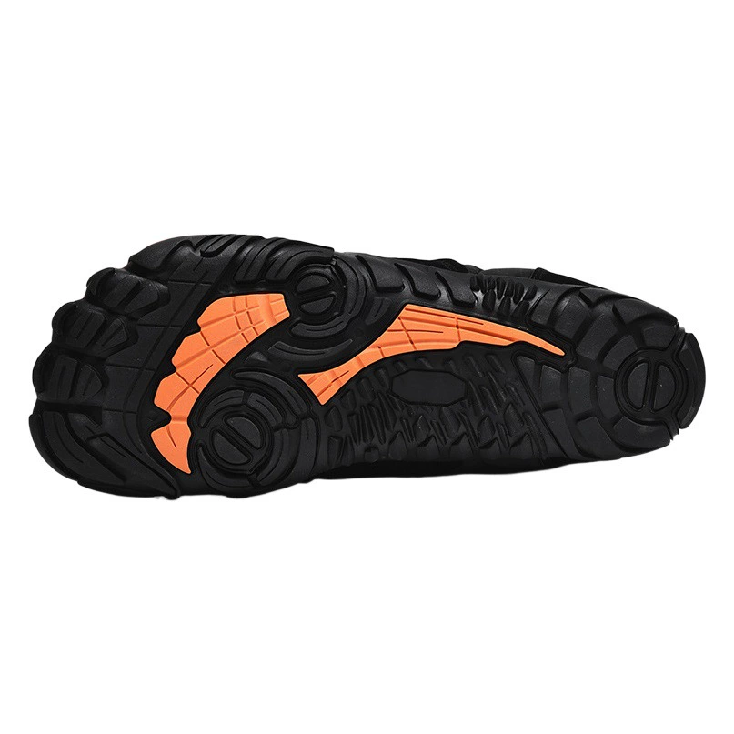 Новые трансграничные хлопковые ботинки с пятью пальцами, мужские уличные спортивные ботинки, теплые хлопковые ботинки на флисовой подкладке, износостойкие нескользящие снегоступы, походные ботинки