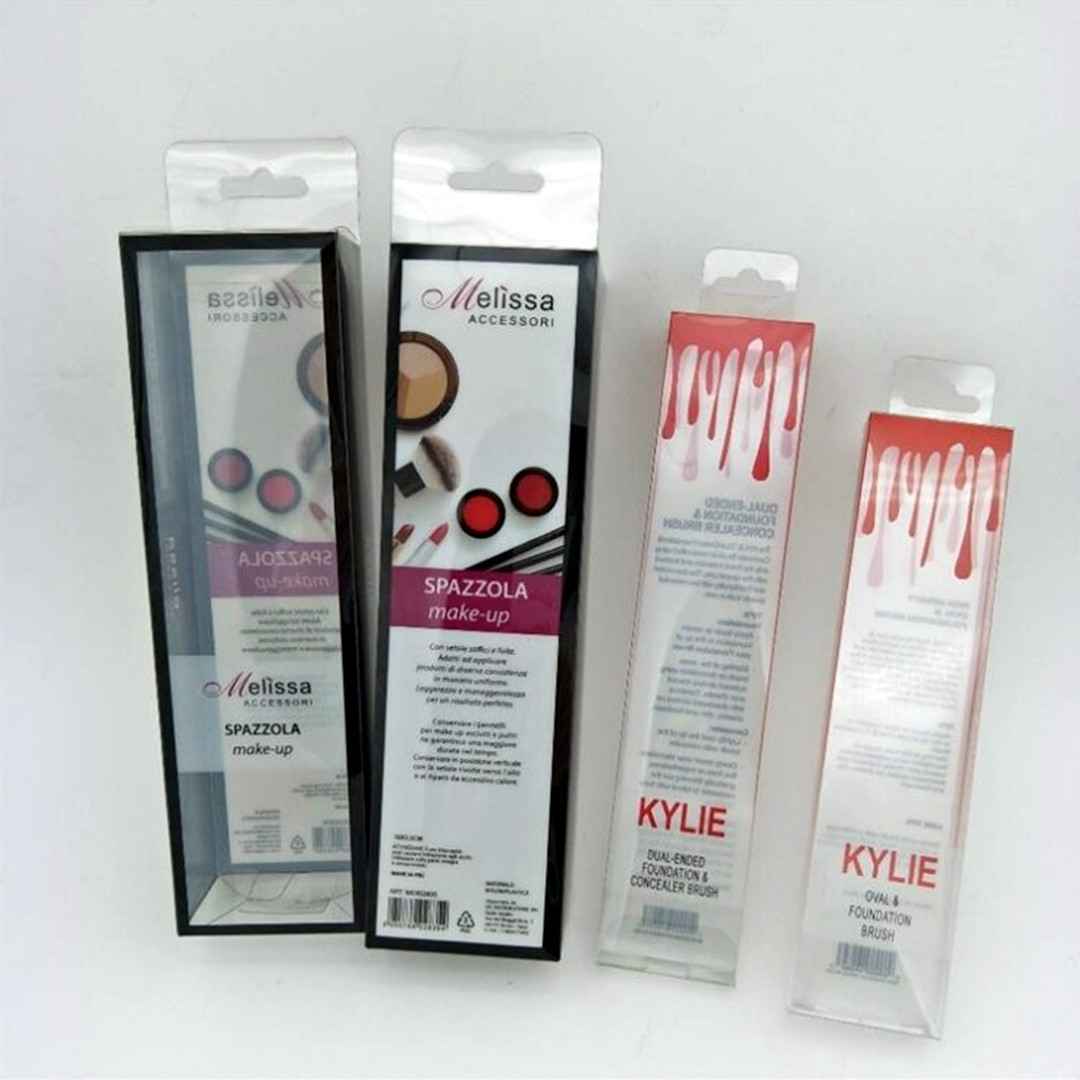 厂家直供塑料透明PVC柔软线折盒pet礼品吸装塑胶包装盒PP透明胶盒