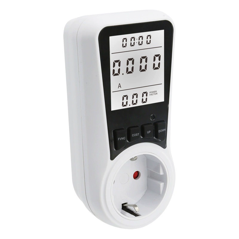 Производители поставляют европейские измерительные розетки с подсветкой измеритель напряжения и тока измеритель мощности бытовой техники